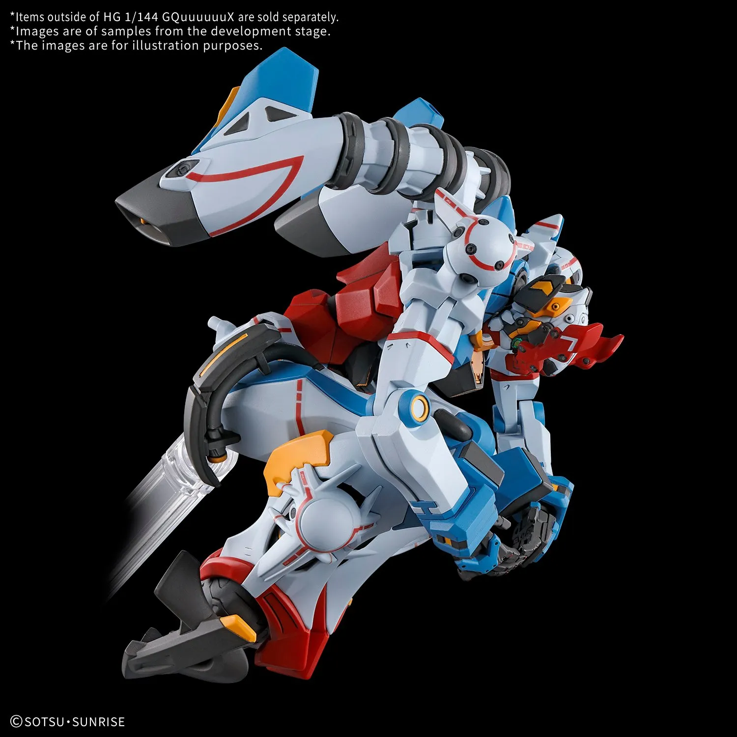 GUNDAM - HG 1/144 GQuuuuuuX - Model Kit